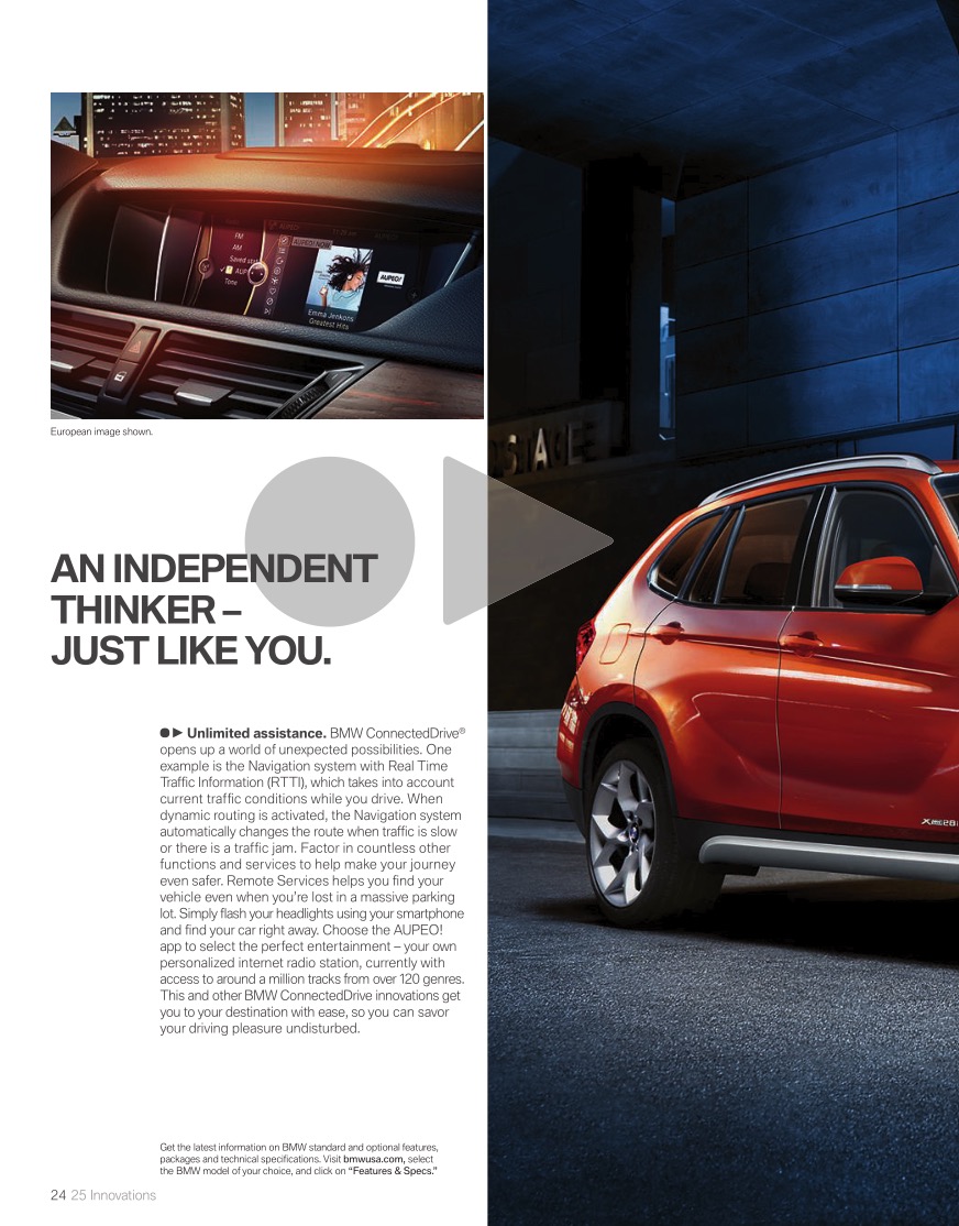 2015 BMW X1 Brochure Page 44